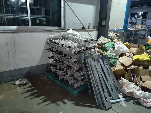 清粪机加工车间